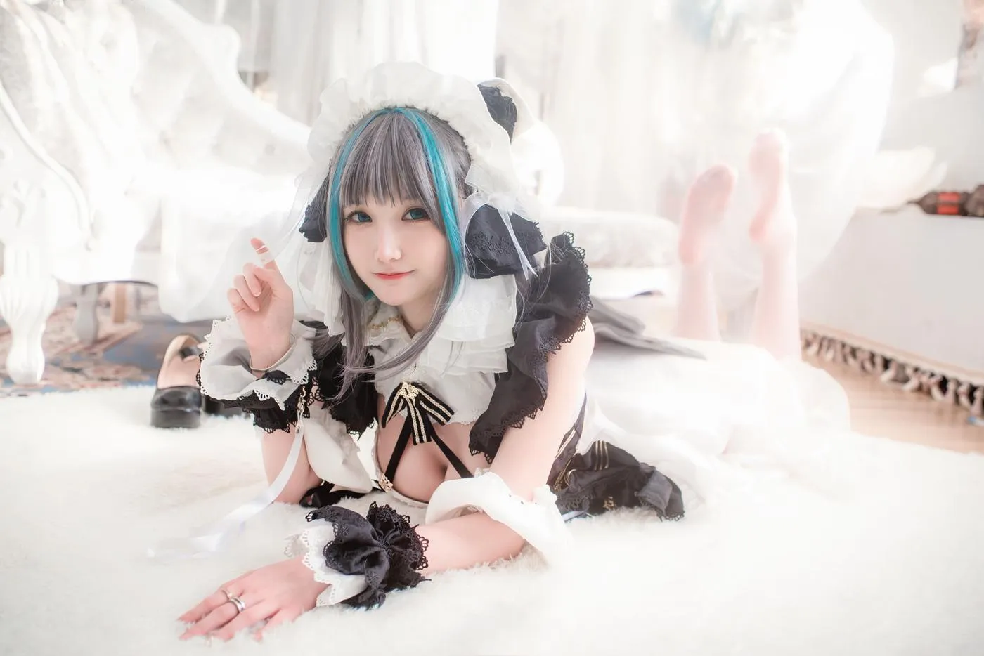 仙九Airi – NO.17 柴郡女仆 [20P]插图3